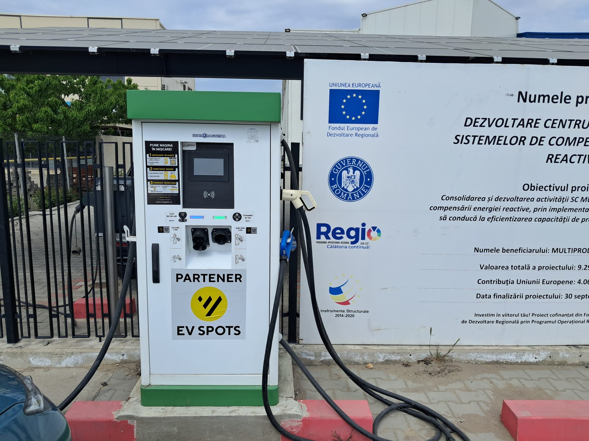 Stație de încărcare Multiprod Energo – Buzău